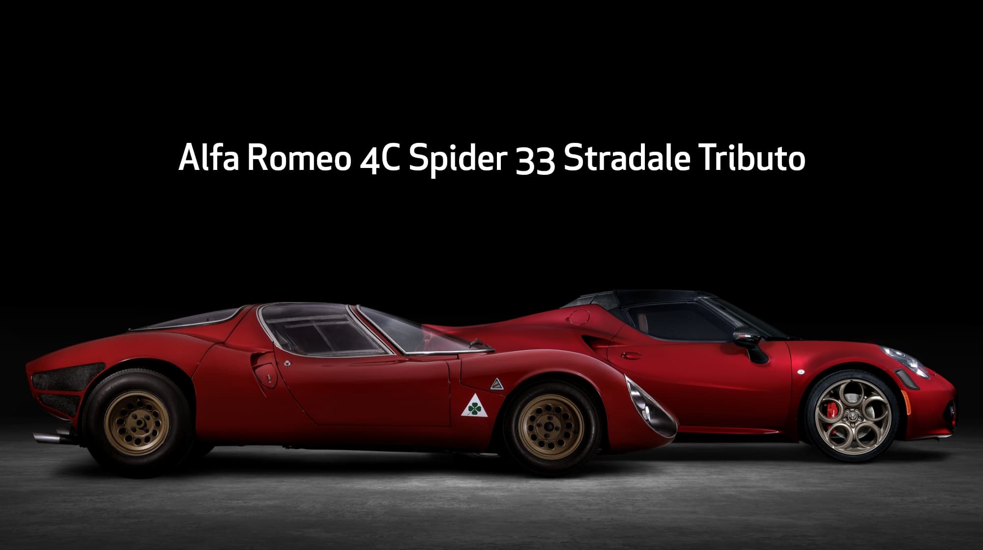 Alfa Romeo 4C Spider 33 Stradale Tributo Video Thumbnail